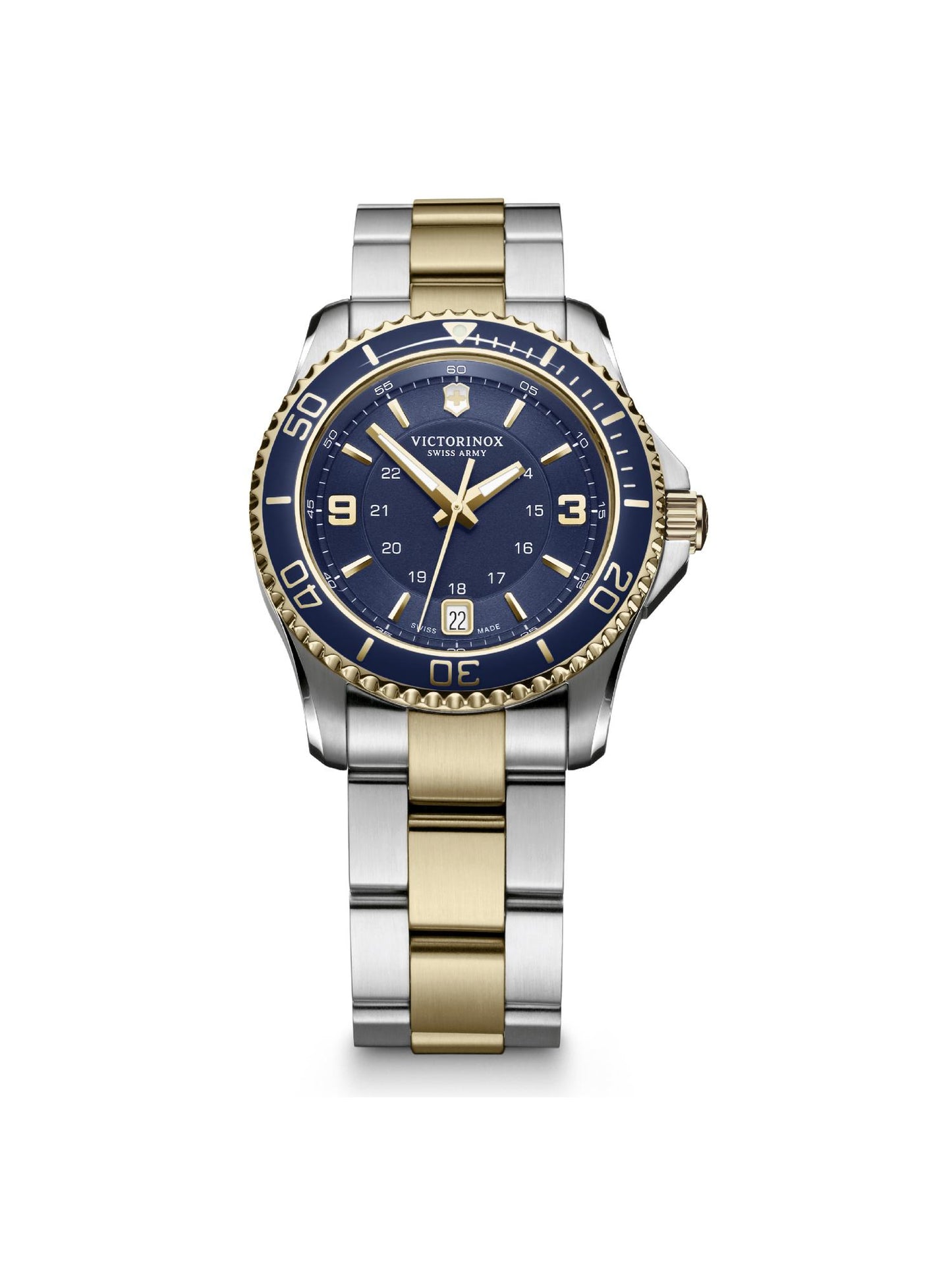 Victorinox Women 34 mm Size Blue Dial Maverick Watch - 241790