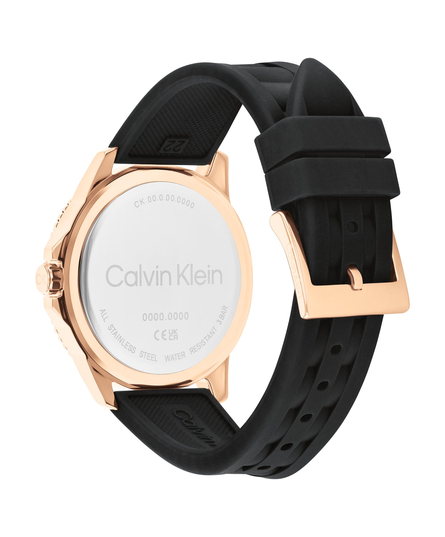 Calvin Klein Aqueous Qtz Basic Calendar 44 mm Black Dial Men Watch- 25200425