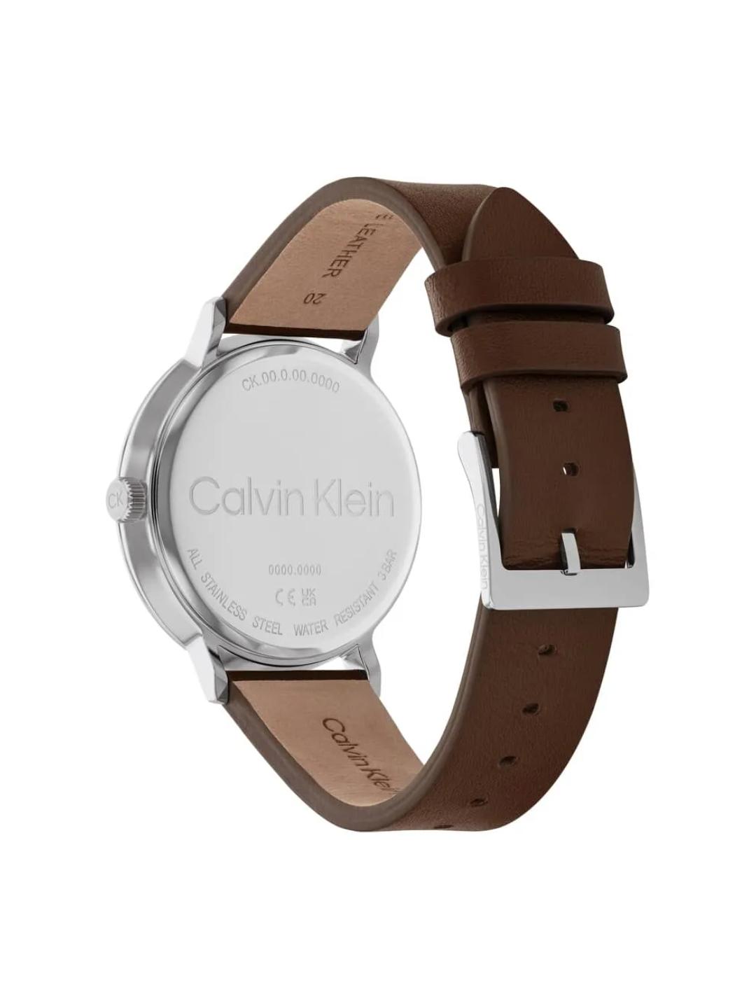 Calvin Klein MODERN 42 mm Green Dial Men Analog Watch- 25200435