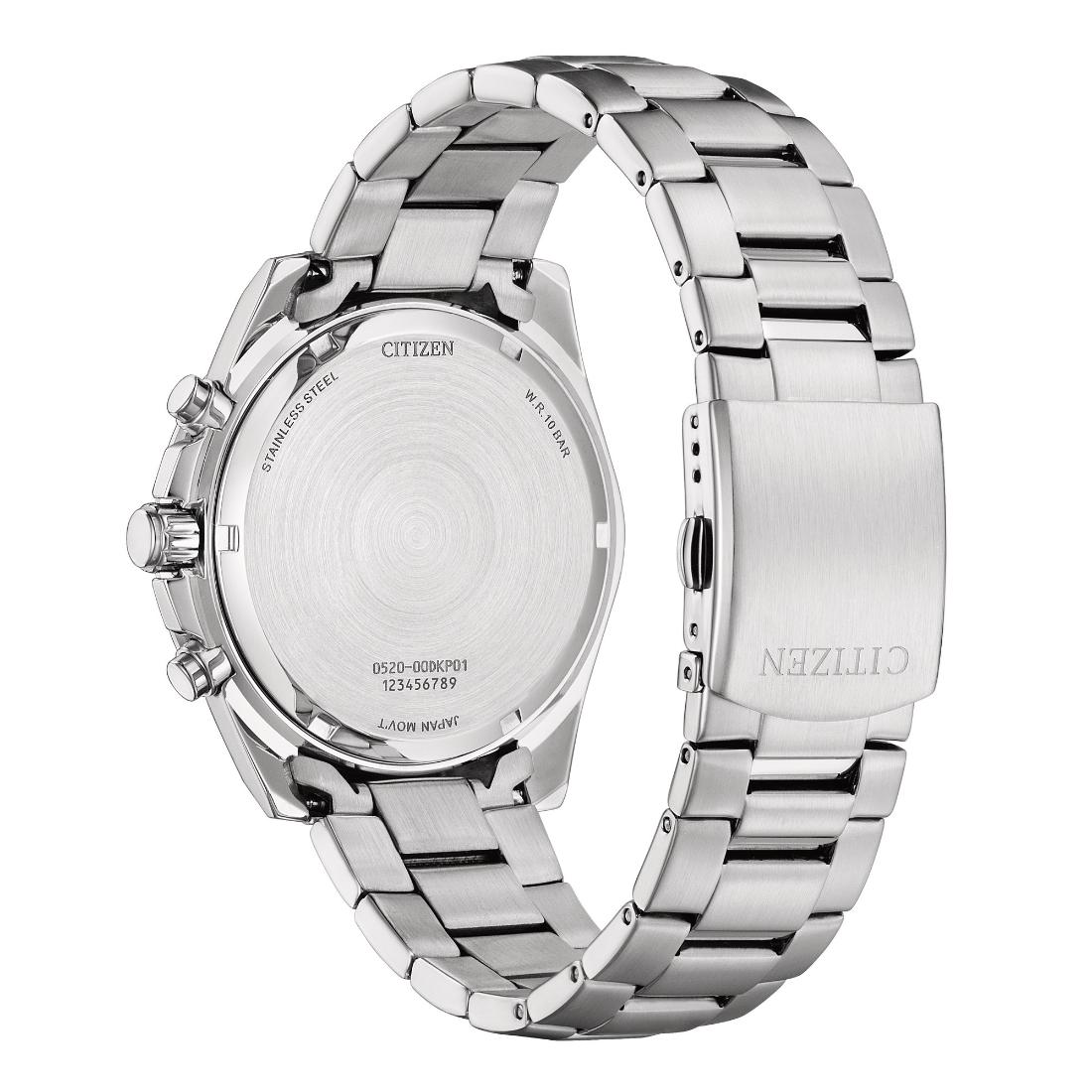 Citizen Black Dial 46.4 mm Quartz Chronograph Men Watch- AN8230-59E