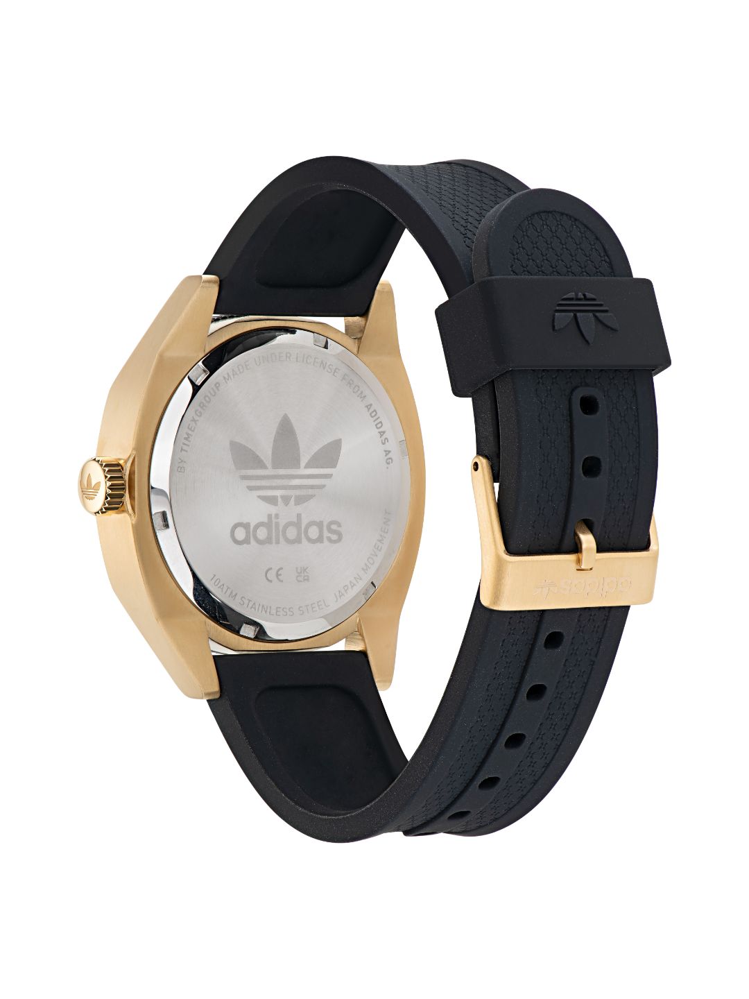 Adidas Originals Gold Dial Unisex Watch - AOFH22002
