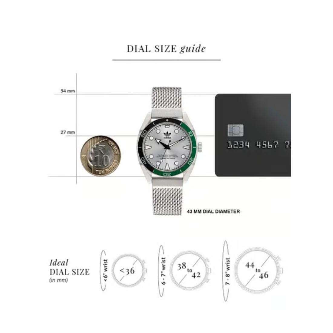Adidas Originals Silver Dial Unisex Watch - AOFH22503