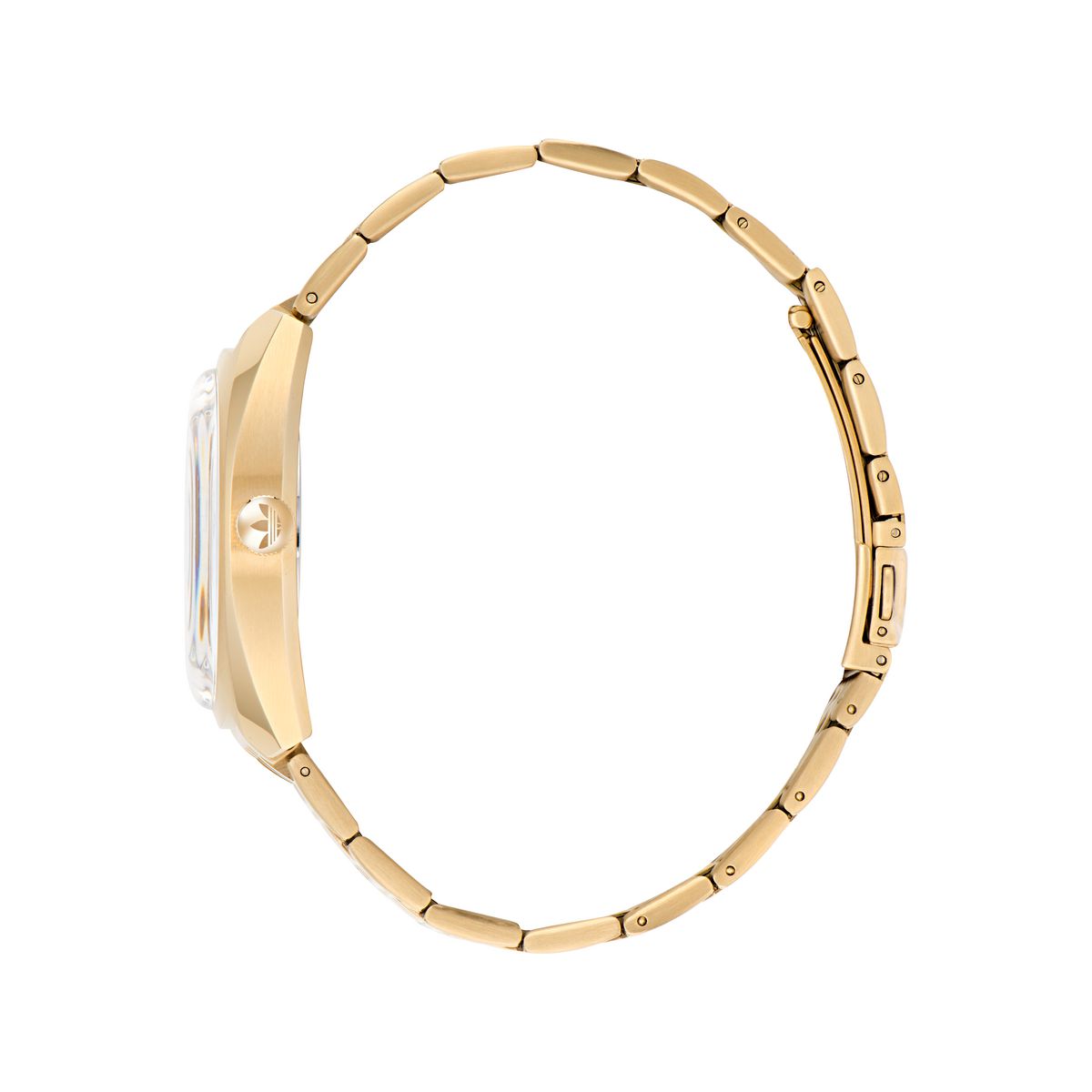 Adidas Originals Gold-Tone Dial Unisex Analog Watch - AOFH23509