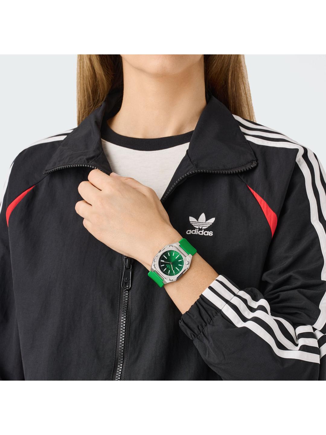 Adidas Originals AO Fashion 39 mm Green Dial Unisex Analog Watch -AOFH24505