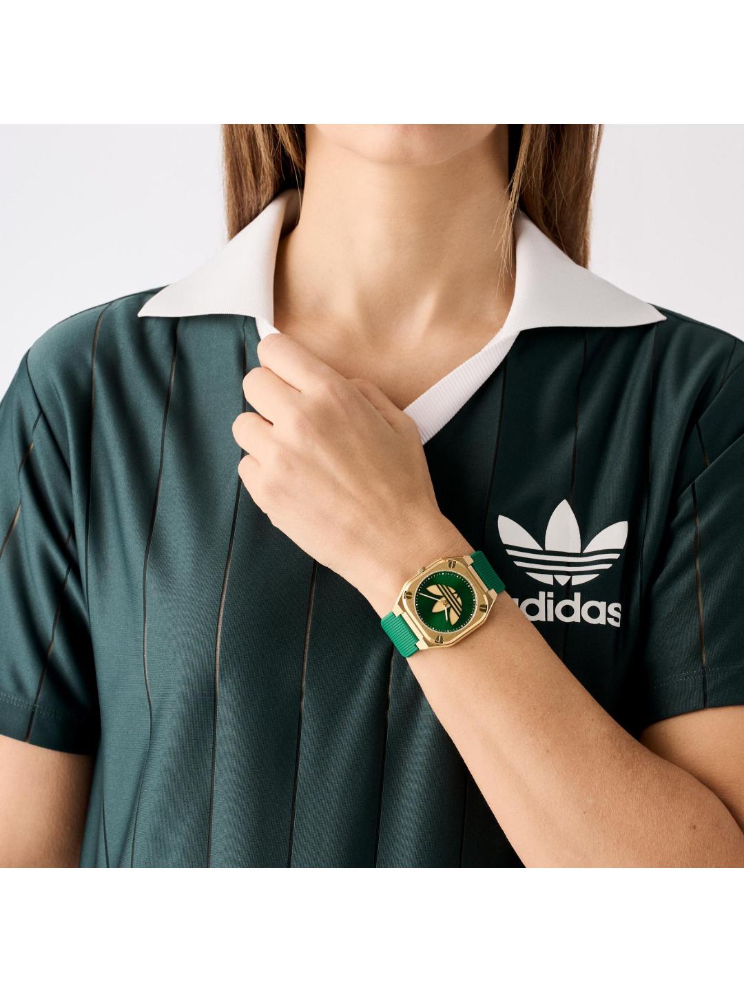 Adidas Originals AO Fashion 39 mm Green Dial Unisex Analog Watch -AOFH25011