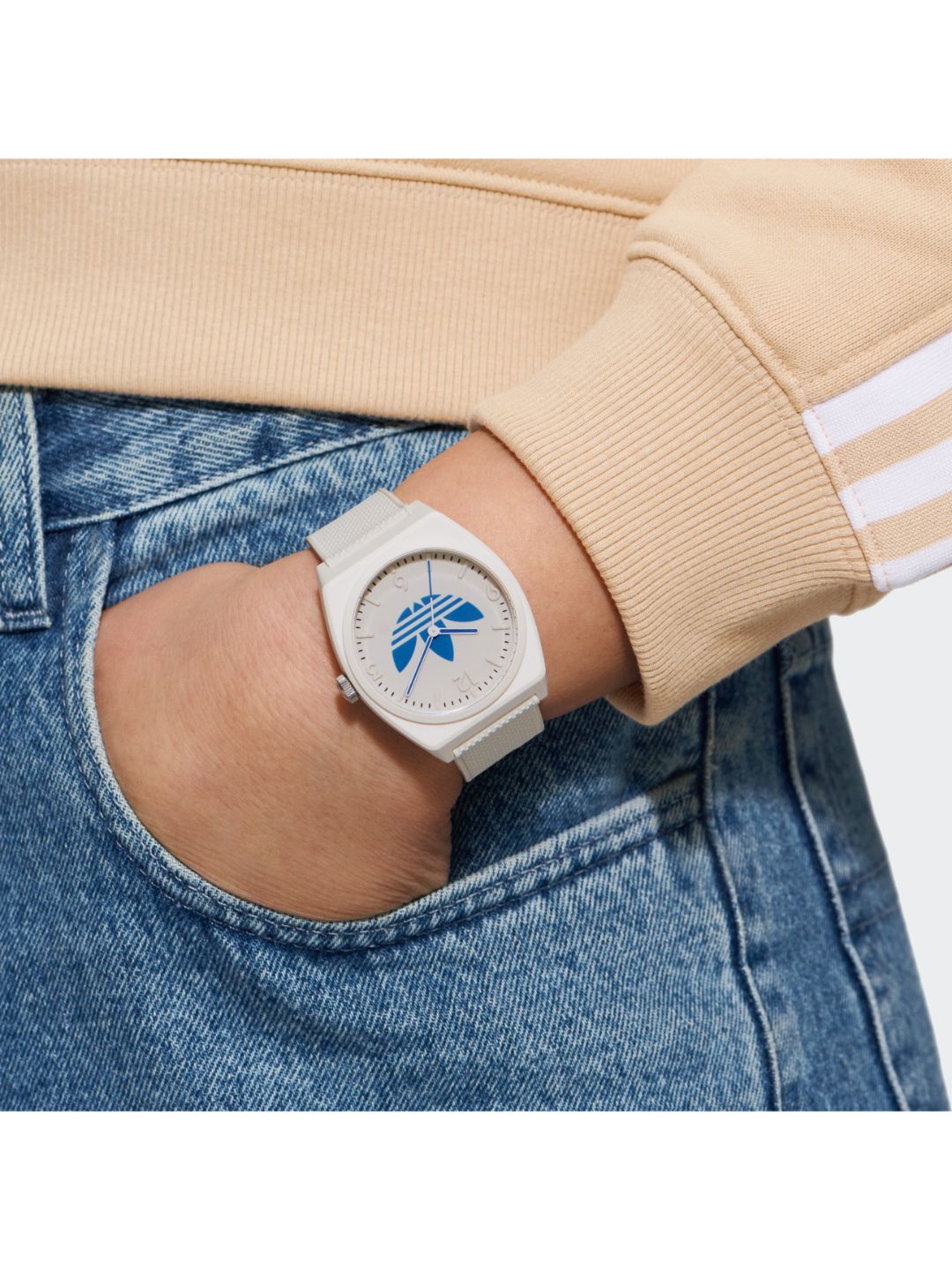 Adidas Originals White Dial Unisex Watch - AOST23048