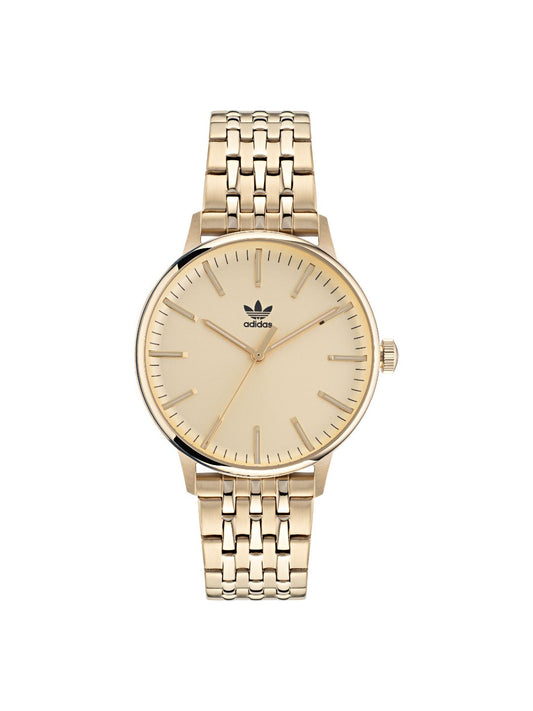 Adidas Originals Gold Dial Unisex Watch - AOSY22024