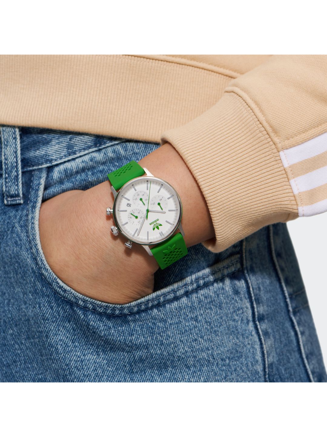Adidas Originals White Dial Unisex Watch - AOSY23020