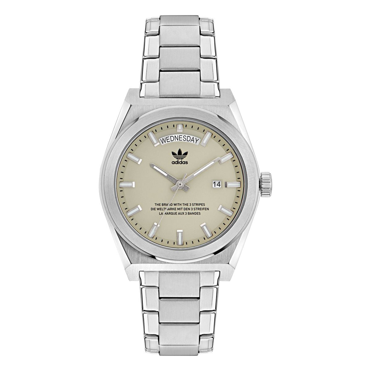 Adidas Originals Beige Dial Unisex Analog Watch - AOSY23541
