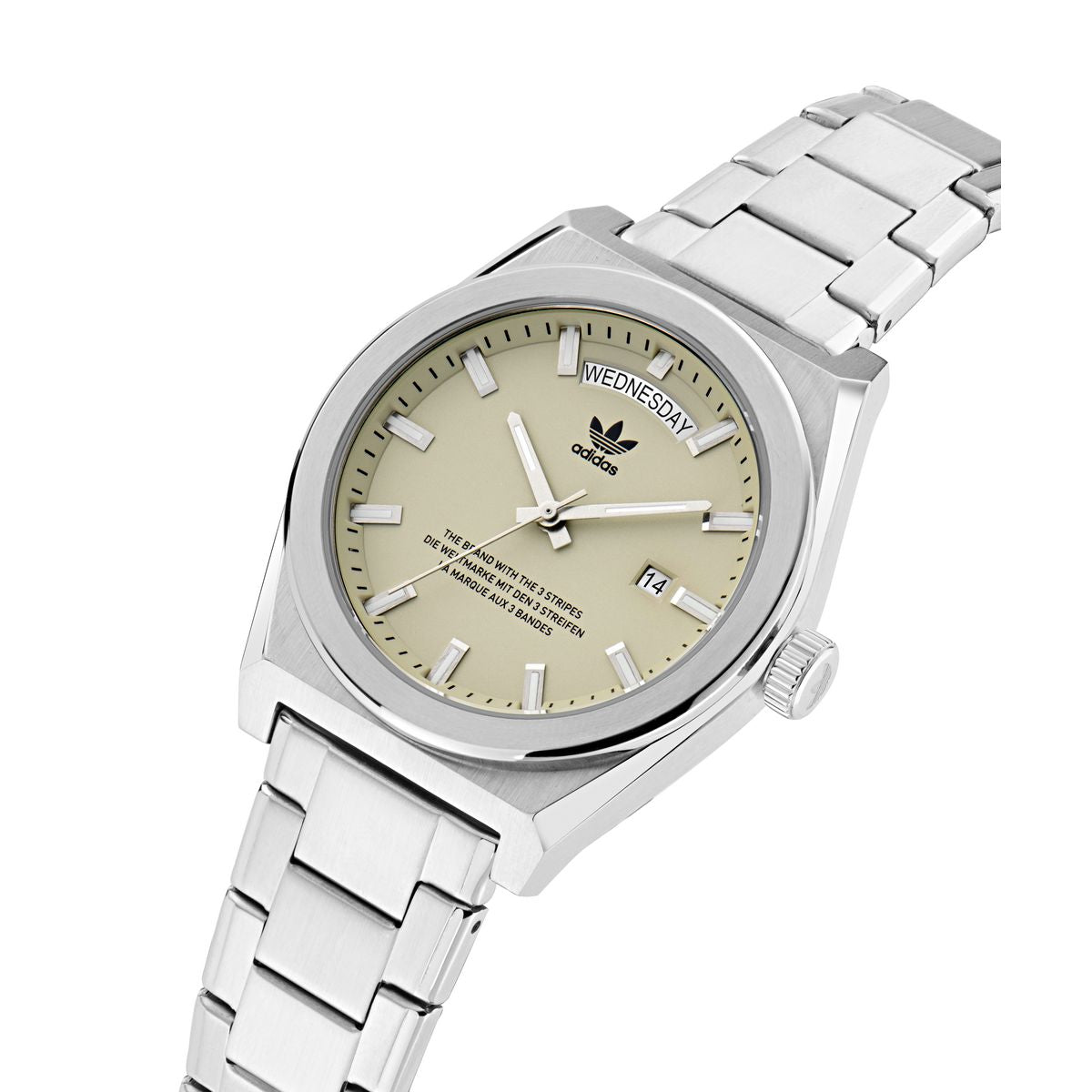 Adidas Originals Beige Dial Unisex Analog Watch - AOSY23541