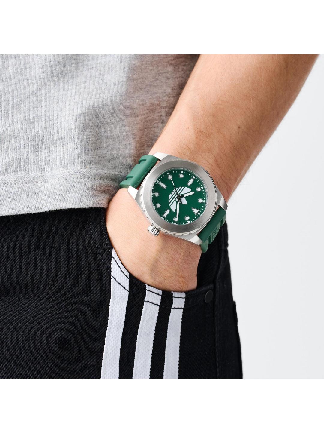Adidas Originals AO Style 44 mm Green Dial Unisex Analog Watch -AOSY25022