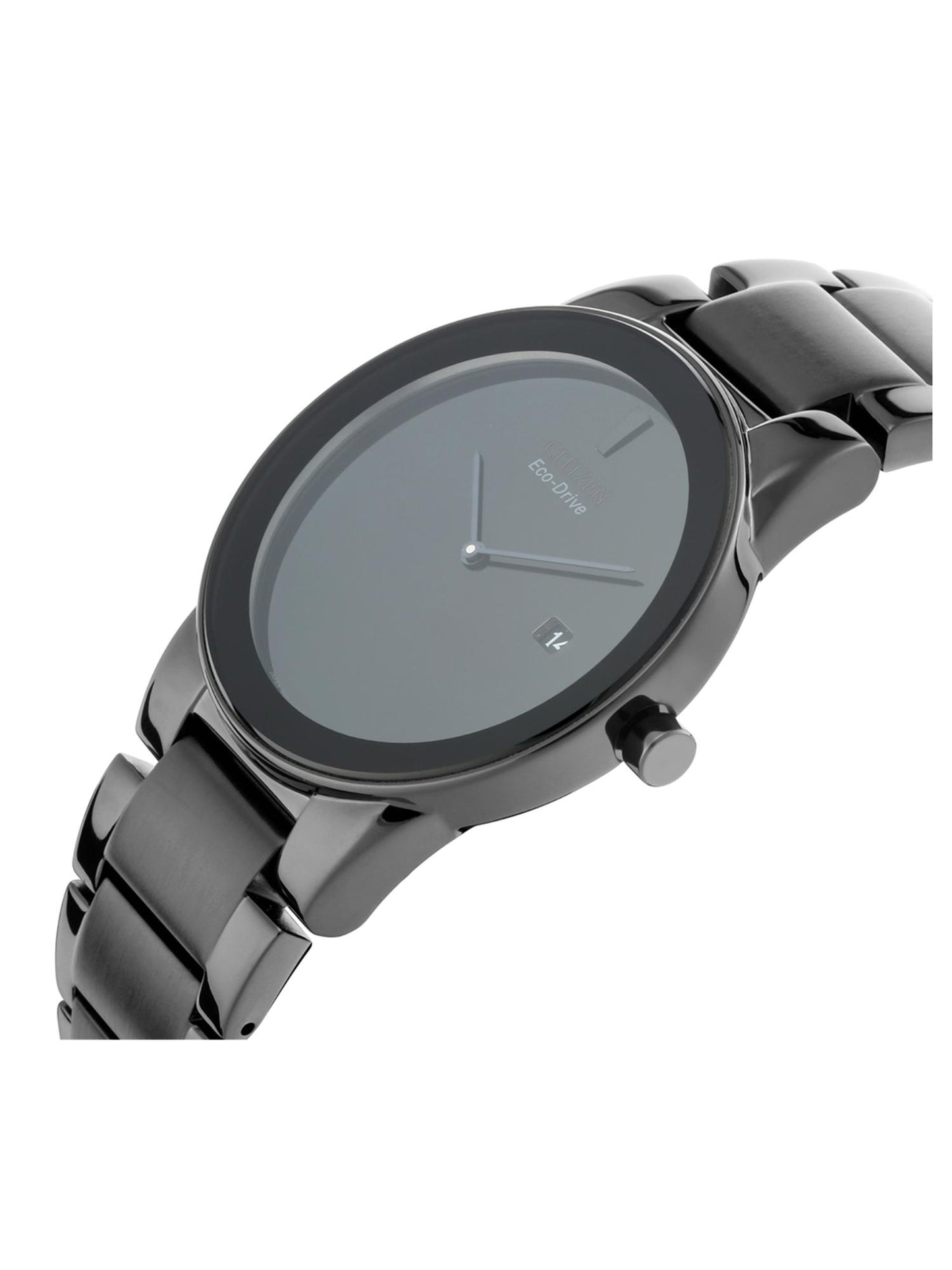 Citizen Eco Drive 40 mm Size Black Dial Men Analog Watch - AU1065-58E