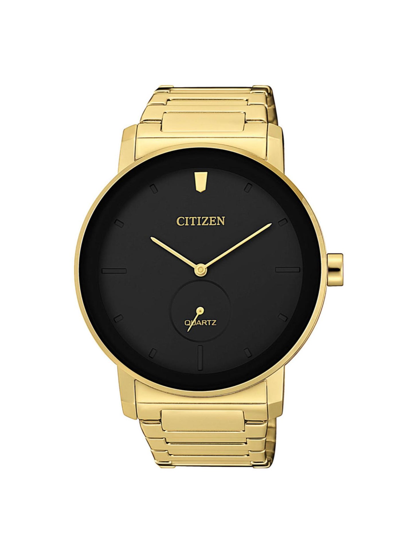 Citizen Non Eco Drive 42 mm Size Black Dial Men Analog Watch - BE9182-57E