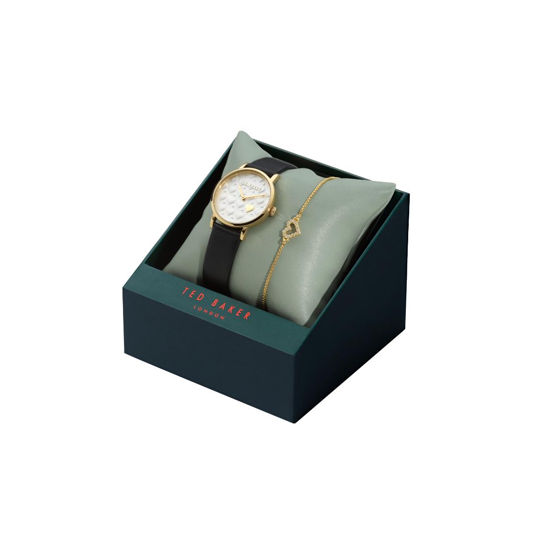 TED BAKER TB CLASSIC CHIC 32 MM WHITE DIAL WOMEN WATCH - BKGSV2502