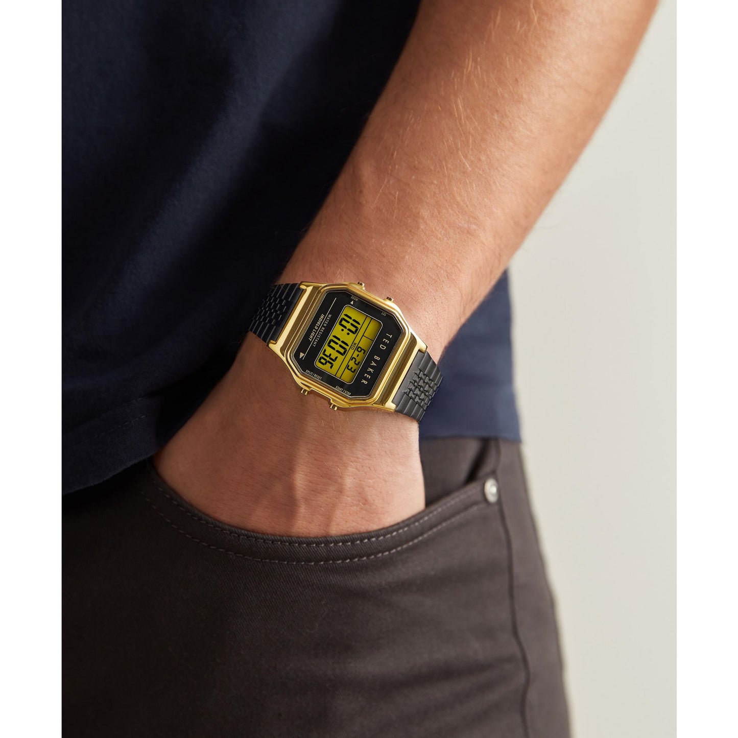 Ted Baker Black Dial Unisex Watch - BKP80S203