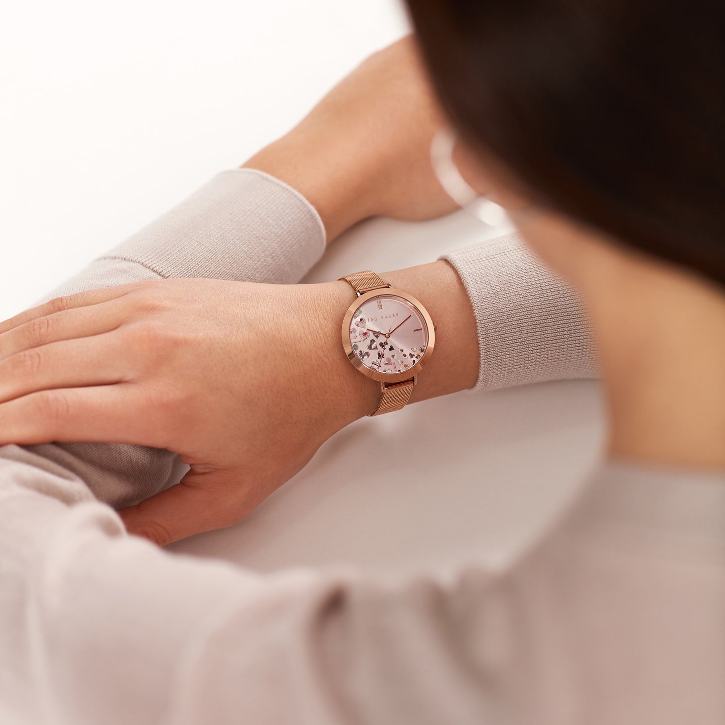 Ted Baker Pink Dial Women Watch - BKPAMF107