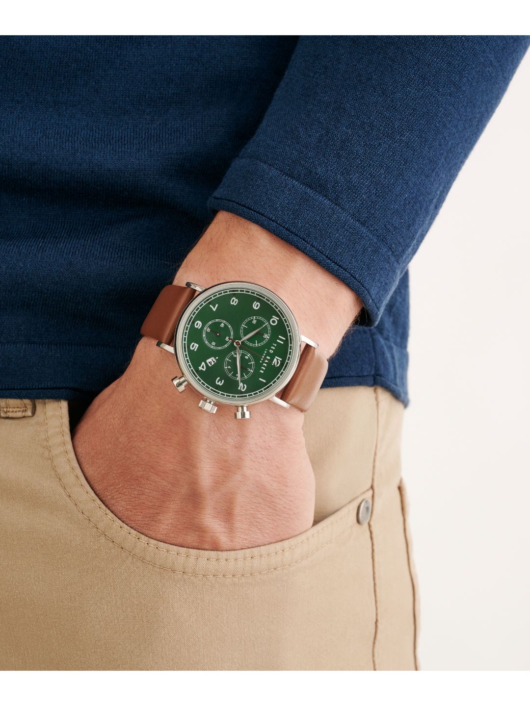 Ted Baker Green Dial Men Watch - BKPBAF303