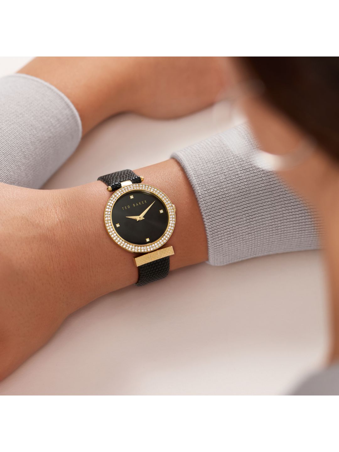Ted Baker Analog Black Dial Women Watch - BKPBWS211