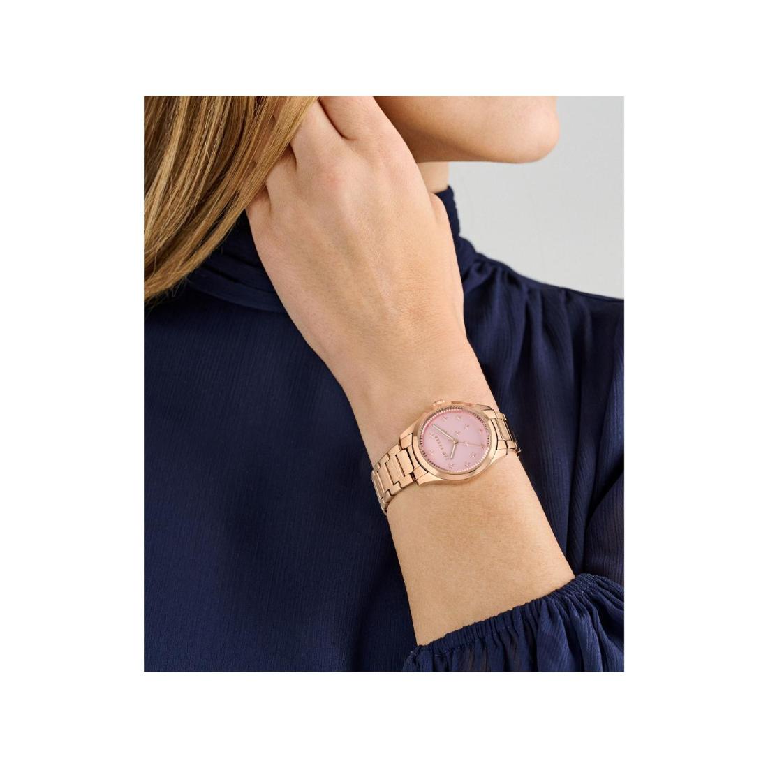 Ted Baker Coolly 34 mm Pink Dial Women Analog Watch- BKPCLF407