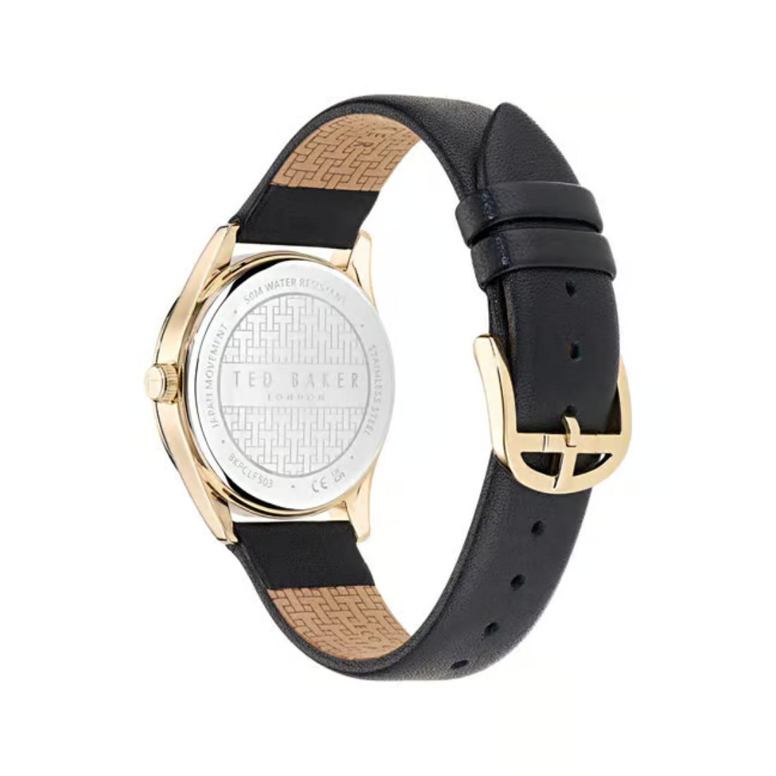Ted Baker Fashion 34 mm Black Dial Women Watch- BKPCLF503