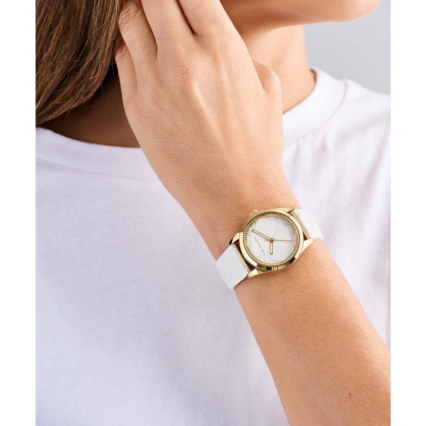 Ted Baker Coolly 34 mm White Dial Women Analog Watch- BKPCLS503