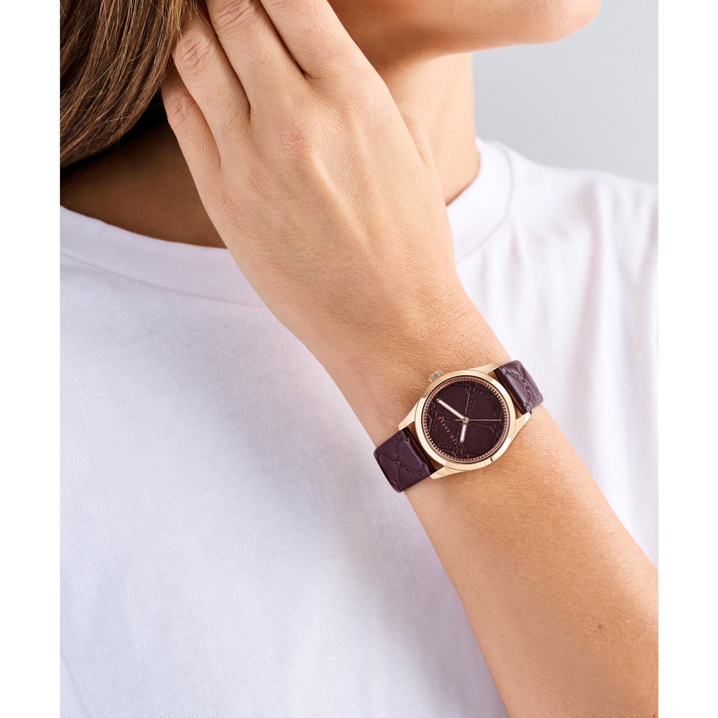 Ted Baker Coolly 34 mm Burgundy Dial Women Analog Watch- BKPCLS505