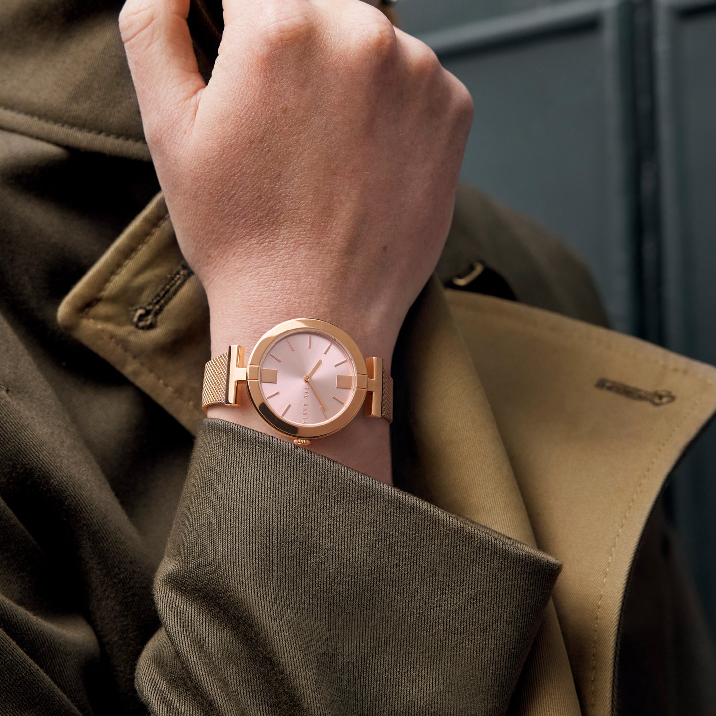 Ted Baker Pink Dial Women Watch - BKPDAF204