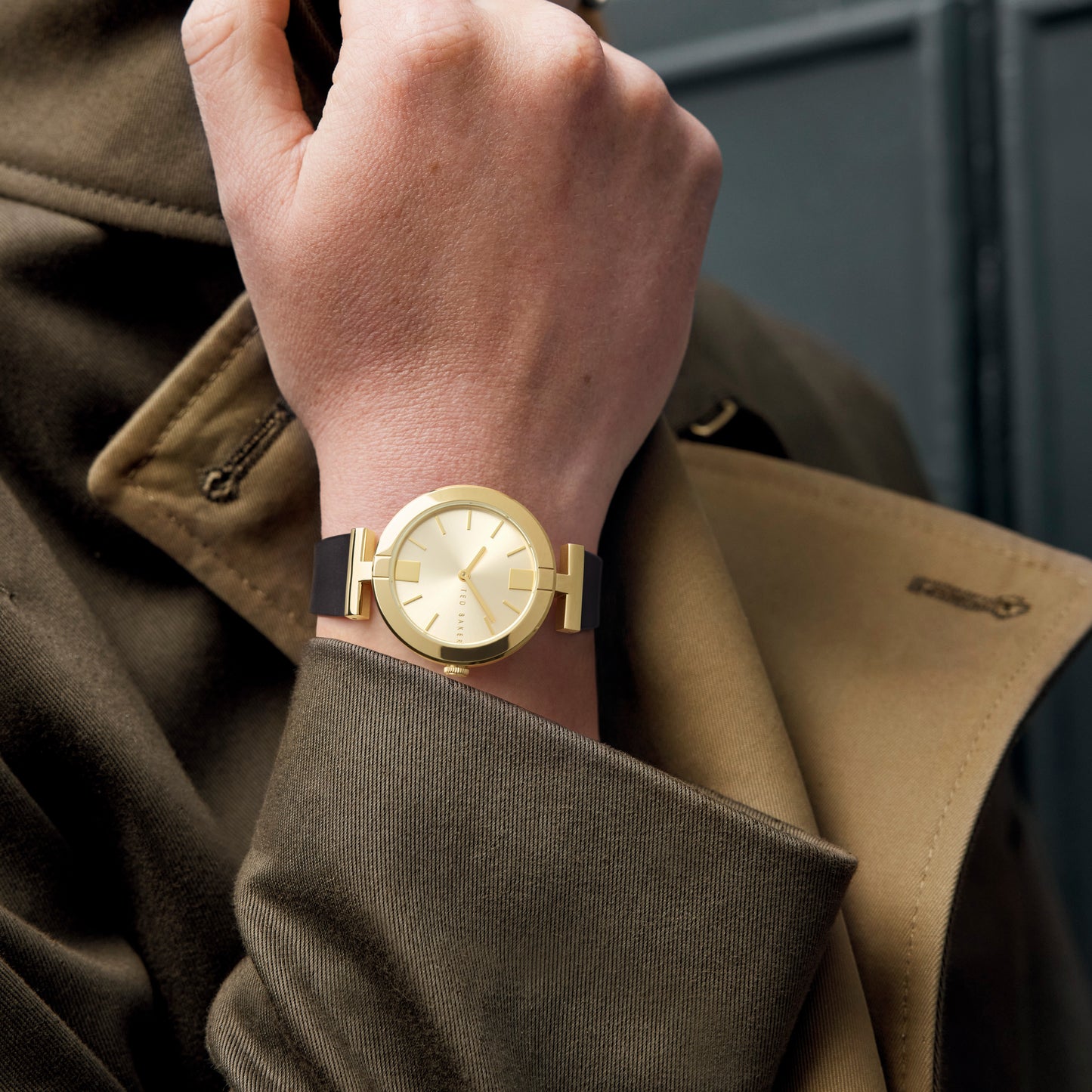 Ted Baker Gold-Tone Dial Women Watch - BKPDAF207