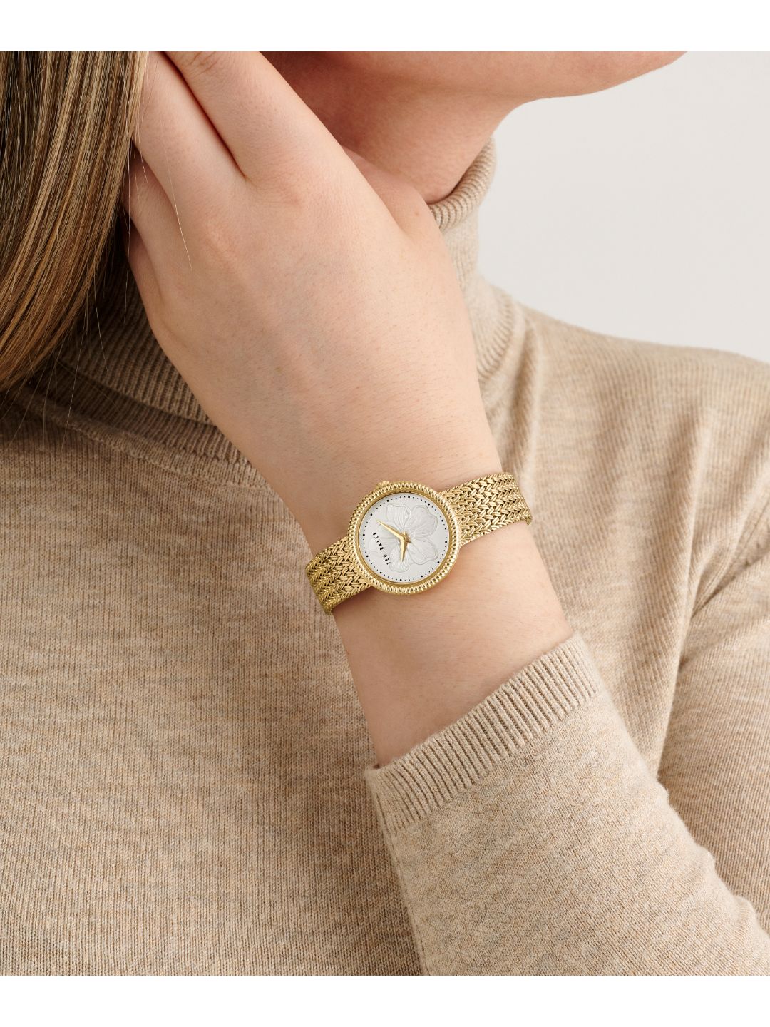 Ted Baker Silver-Tone Dial Women Watch - BKPEMF302