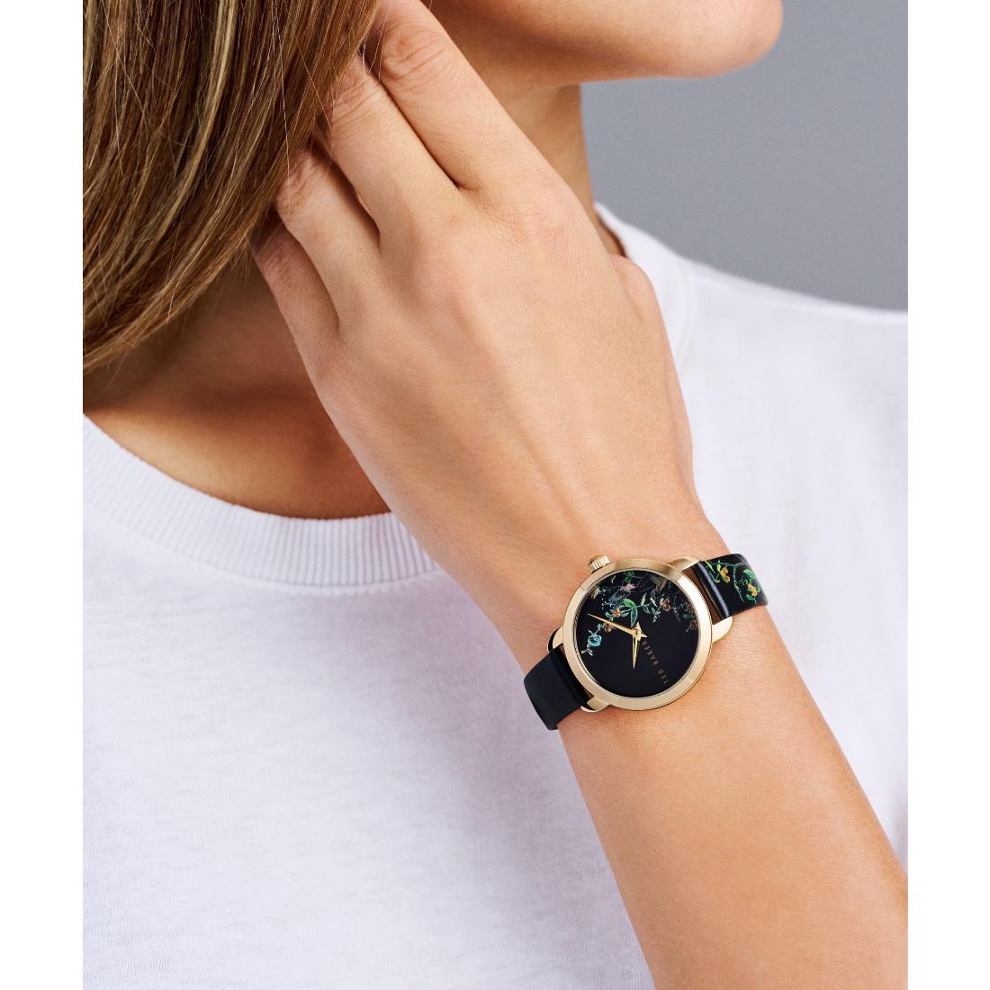 Ted Baker FASHION 34 mm Black Dial Women Analog Watch- BKPFLS403
