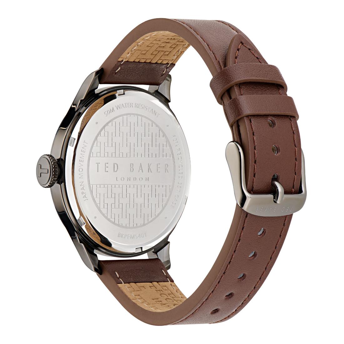 Ted Baker URBAN 44 mm Green Dial Men Analog Watch- BKPFMS401