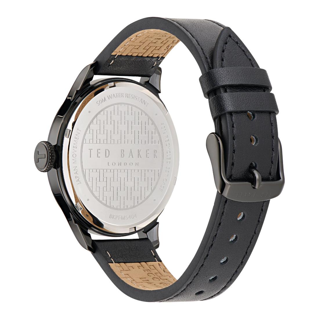 Ted Baker URBAN 44 mm Black Dial Men Analog Watch- BKPFMS404