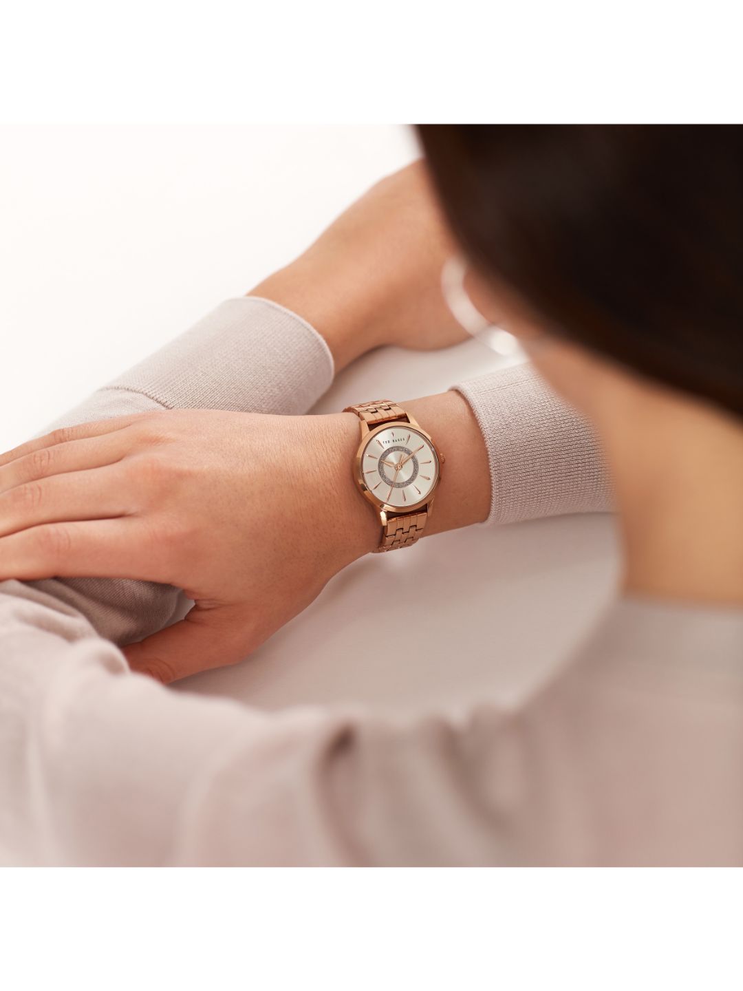 Ted Baker Silver-Tone Dial Women Watch - BKPFZF127