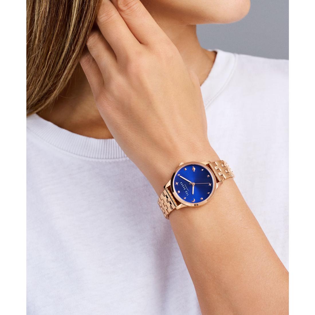 Ted Baker FASHION 34 mm Blue Dial Women Analog Watch- BKPFZS404