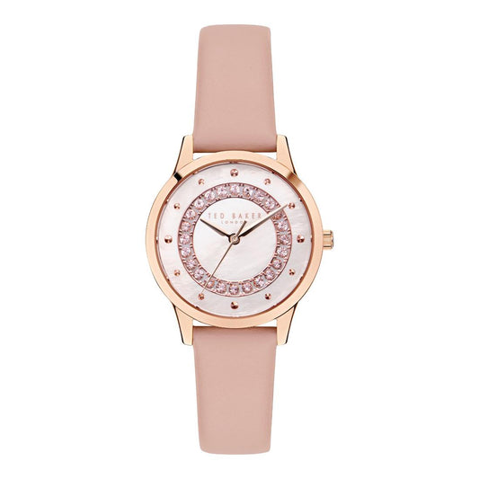 Ted Baker CLASSIC CHIC 34 mm Rose Gold Dial Women Analog Watch- BKPFZS409