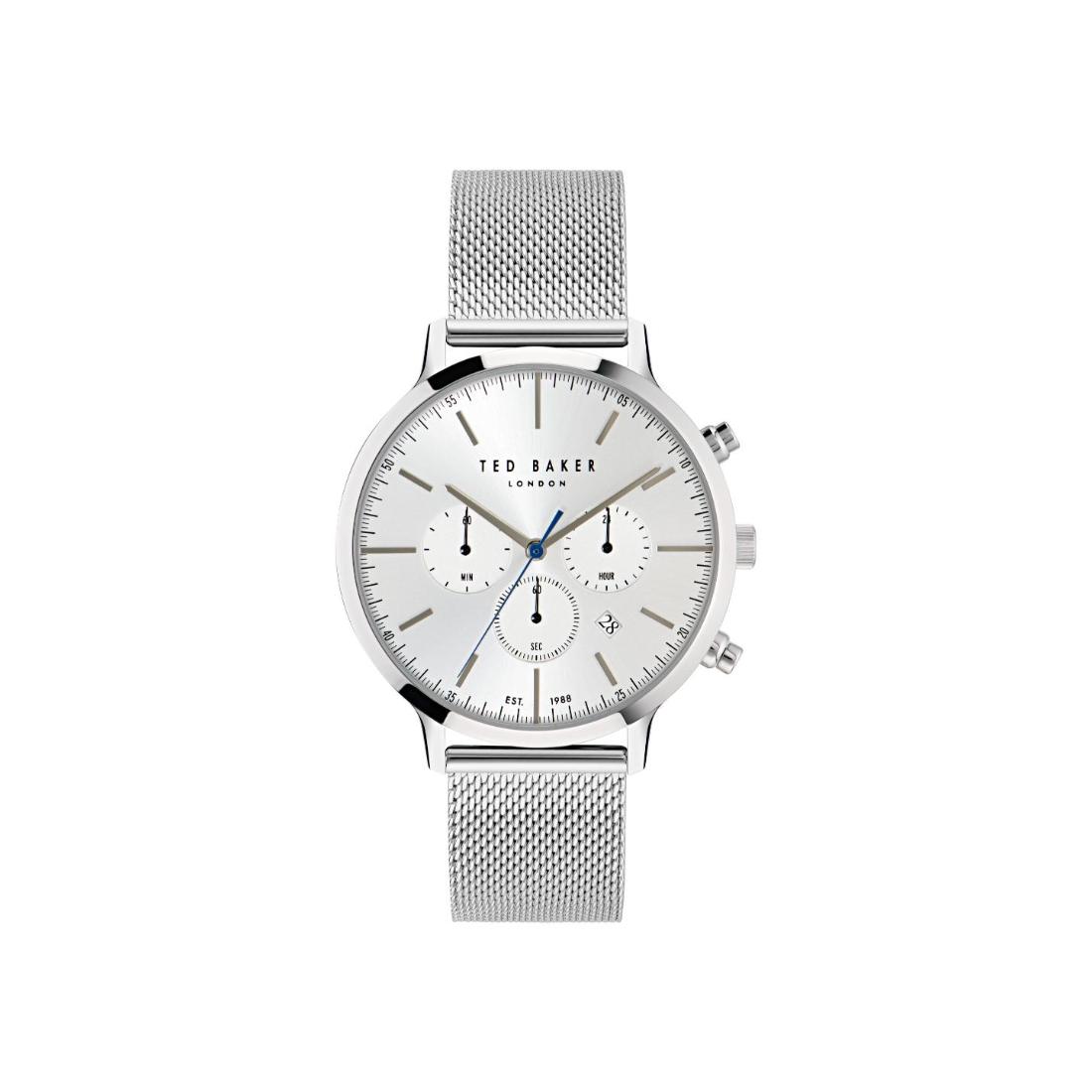 Ted Baker Haarvin 44 mm Silver-Tone Dial Men Analog Watch- BKPHAF408