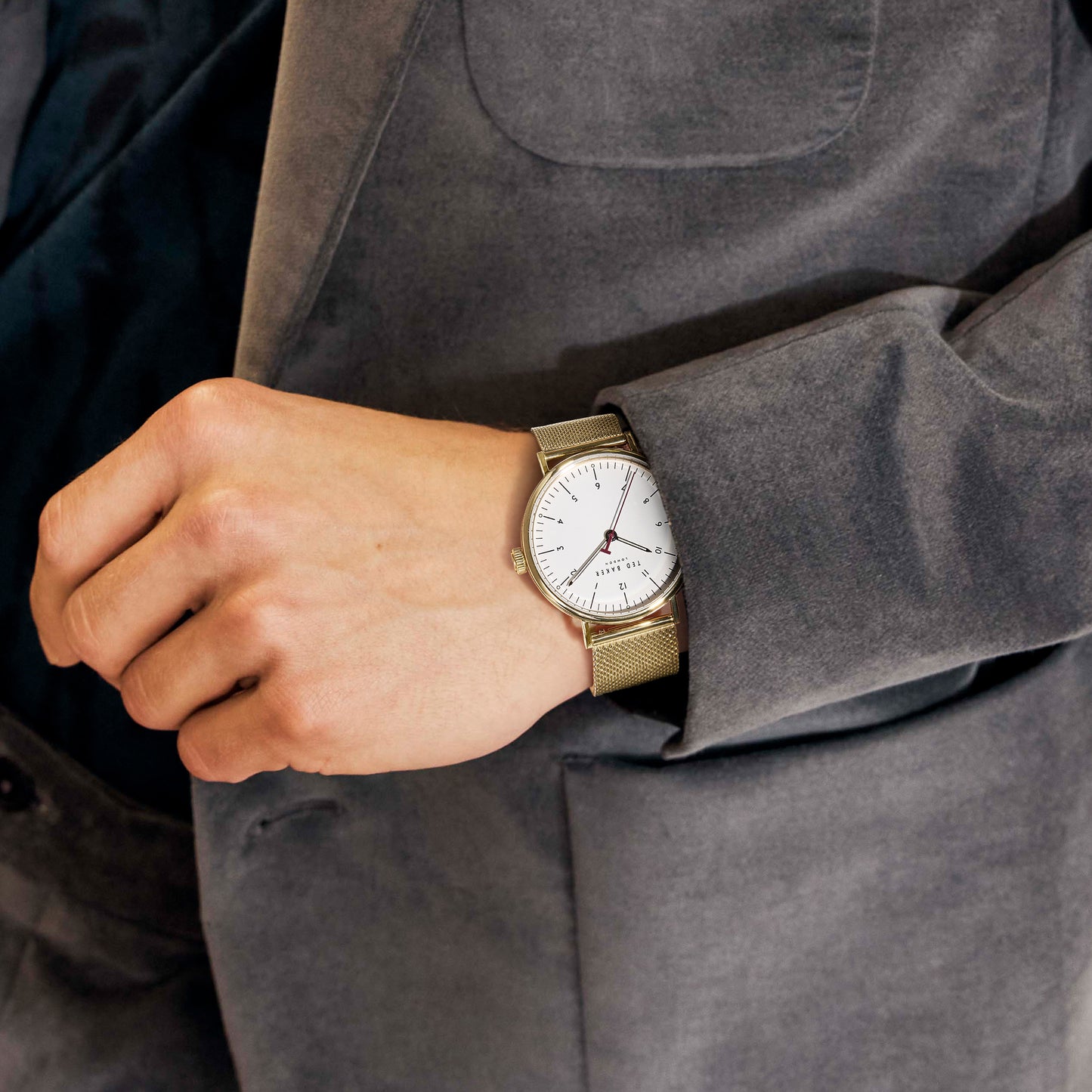 Ted Baker White Dial Men Watch - BKPHOF206