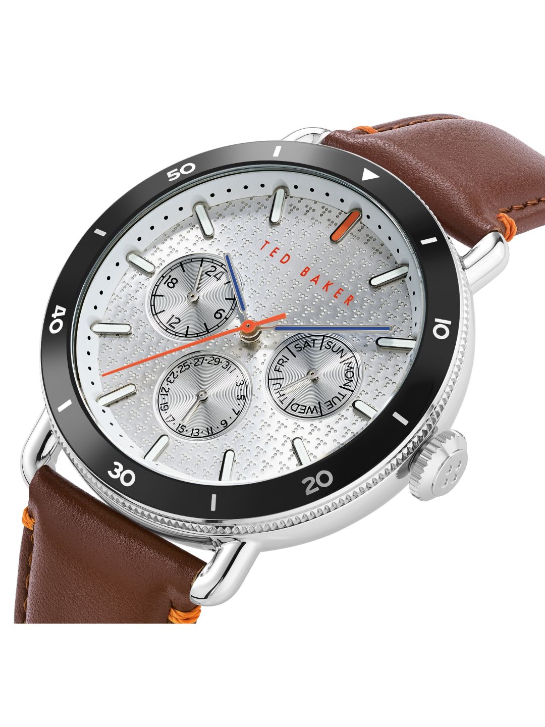 Ted Baker Analog Silver Dial Men Watch-BKPMGS002