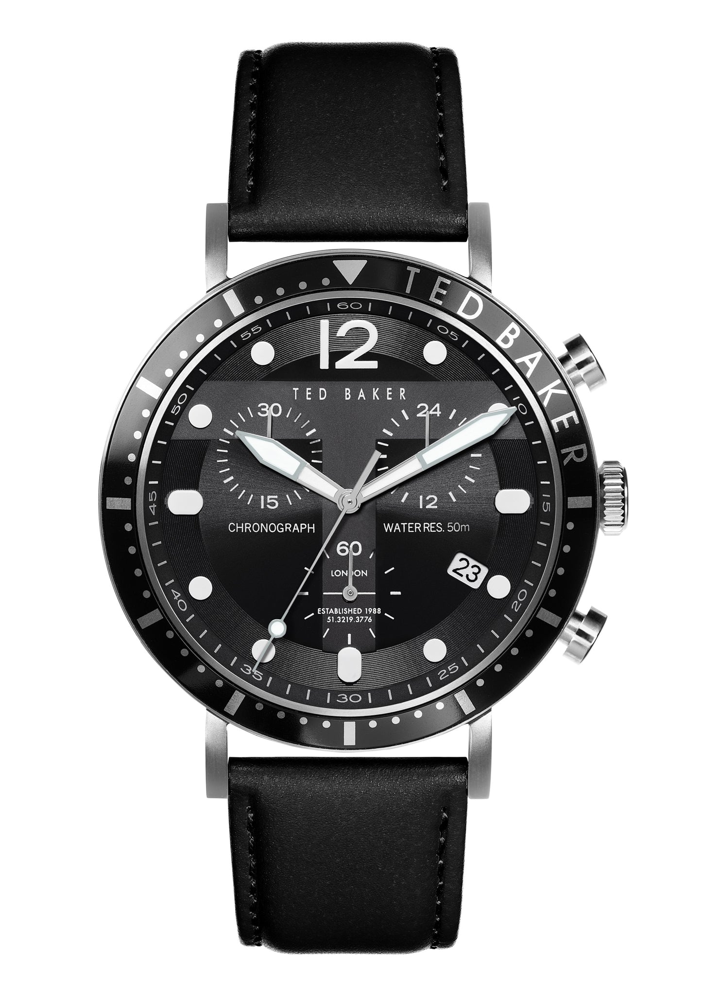 Ted Baker Black Dial Men Watch - BKPMRS204