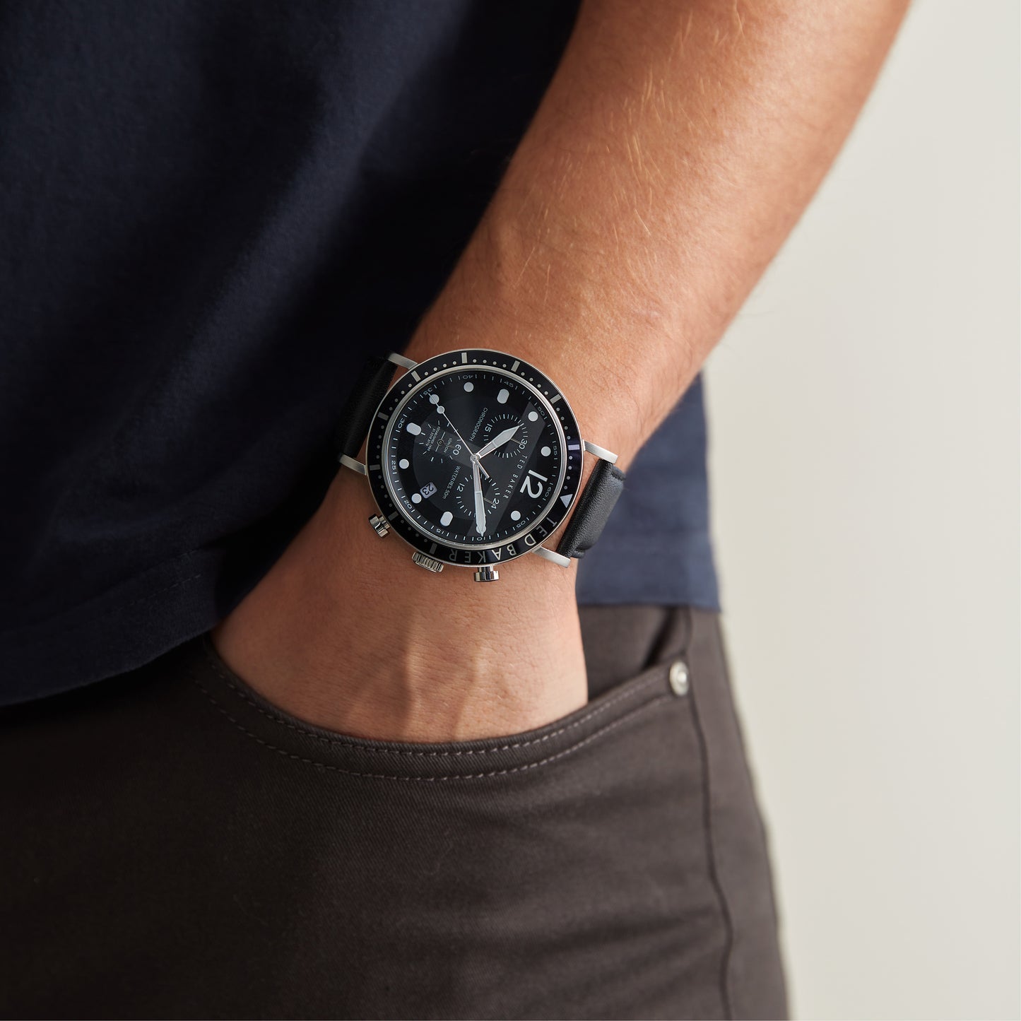 Ted Baker Black Dial Men Watch - BKPMRS204