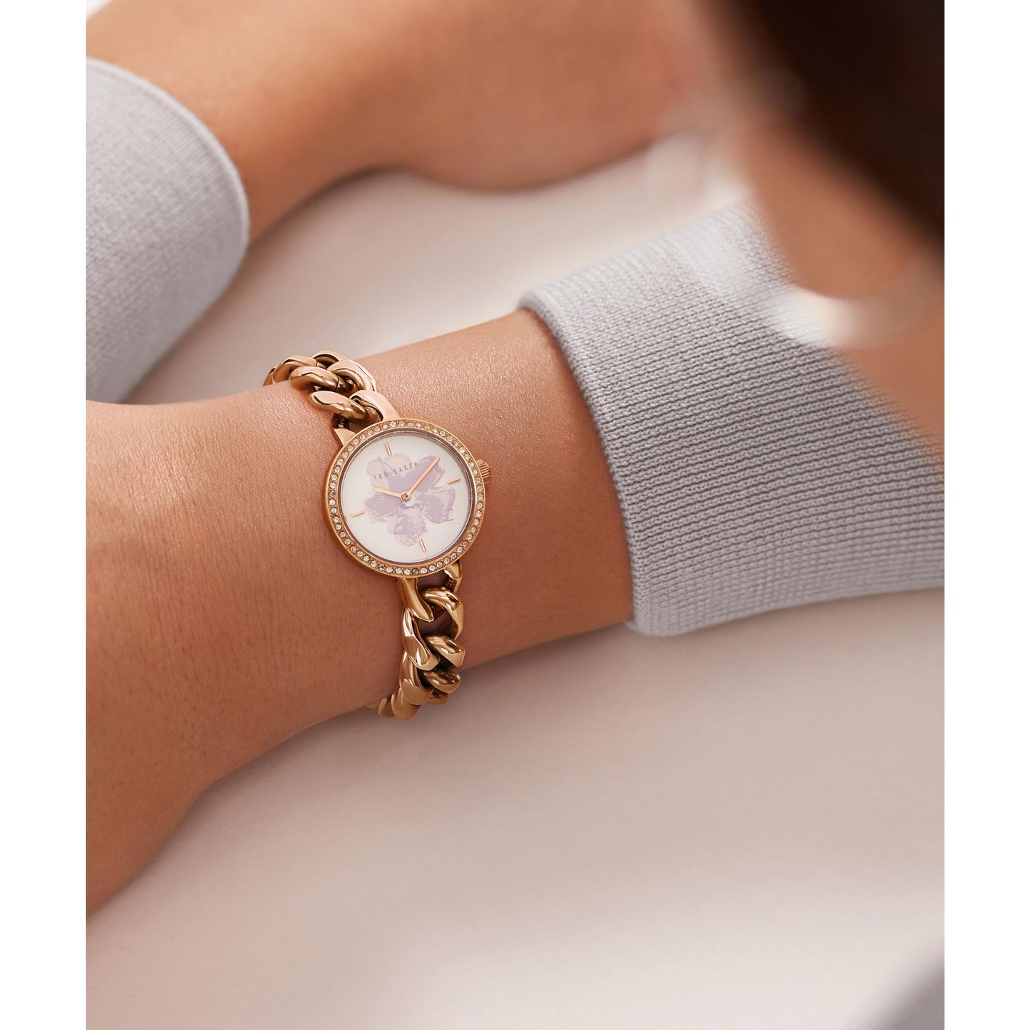 Ted Baker Champagne Dial Women Watch - BKPMSS204