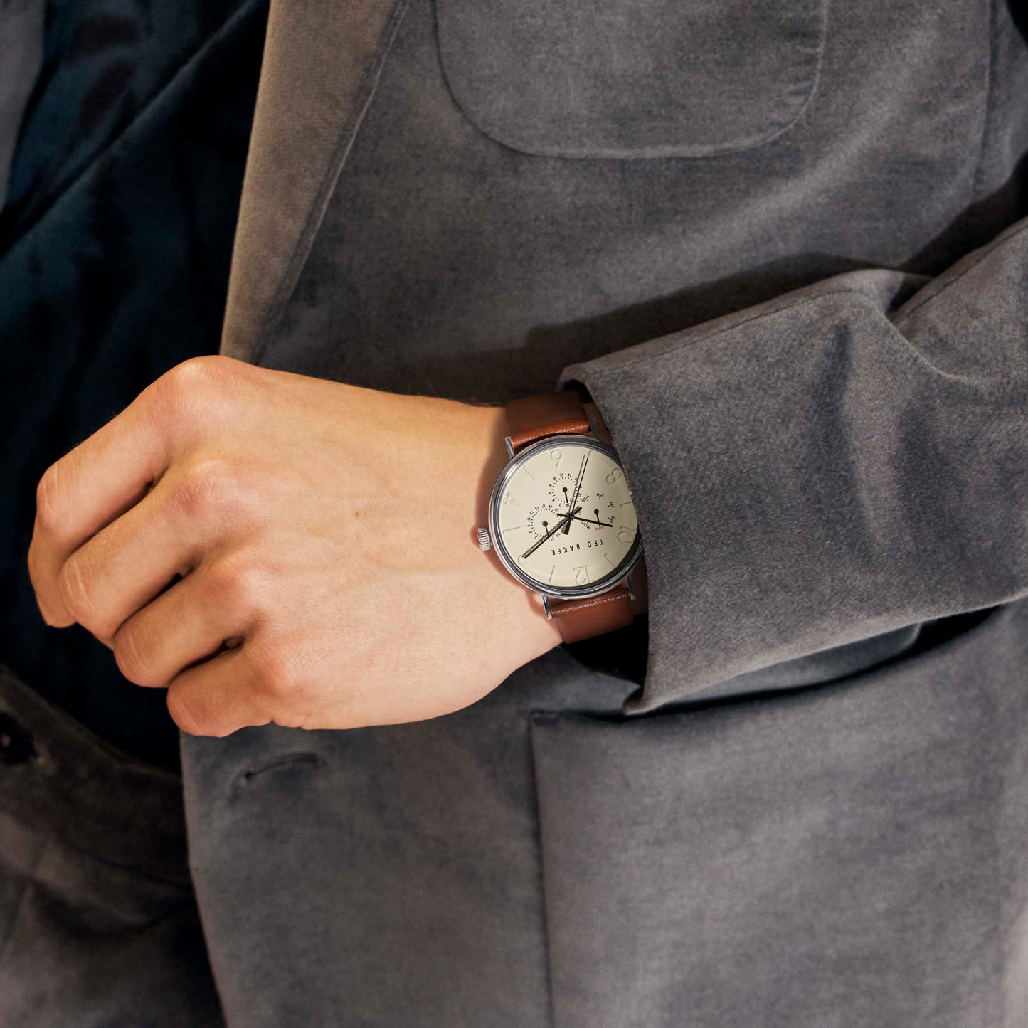 Ted Baker White Dial Men Watch - BKPPGF202