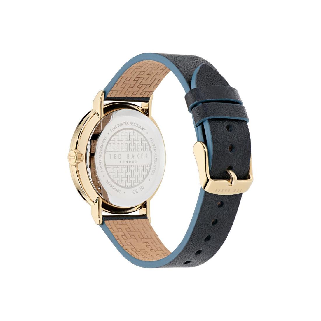 Ted Baker Phylipa Gents Timeless 41 mm Cream Dial Men Analog Watch- BKPPGF401