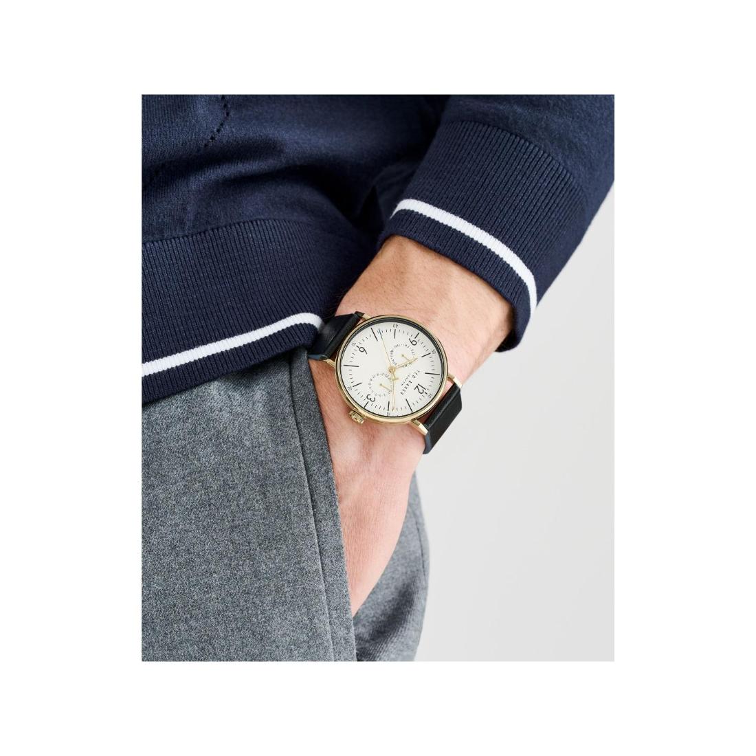 Ted Baker Phylipa Gents Timeless 41 mm Cream Dial Men Analog Watch- BKPPGF401
