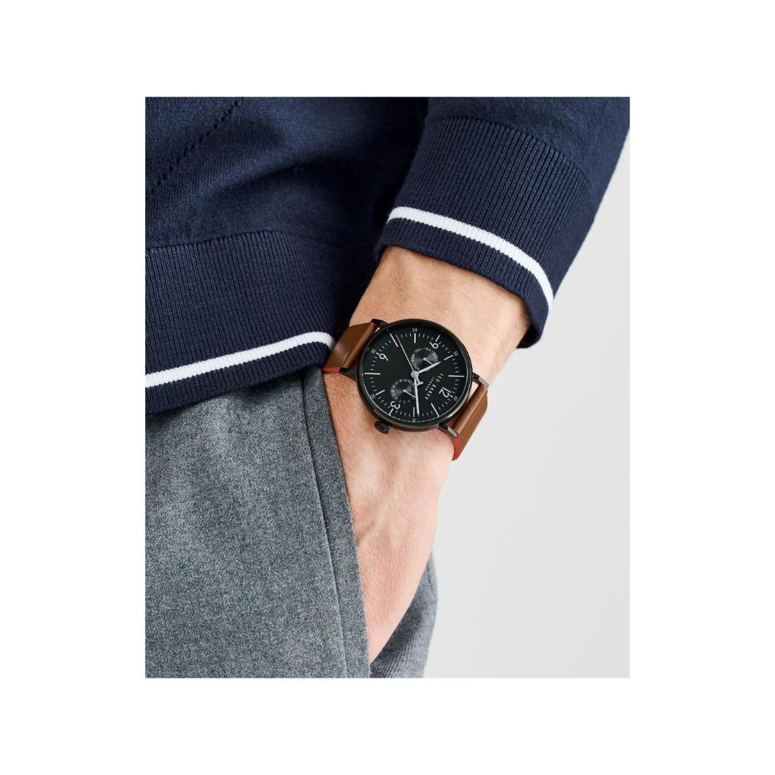 Ted Baker Phylipa Gents Timeless 41 mm Black Dial Men Analog Watch- BKPPGF402