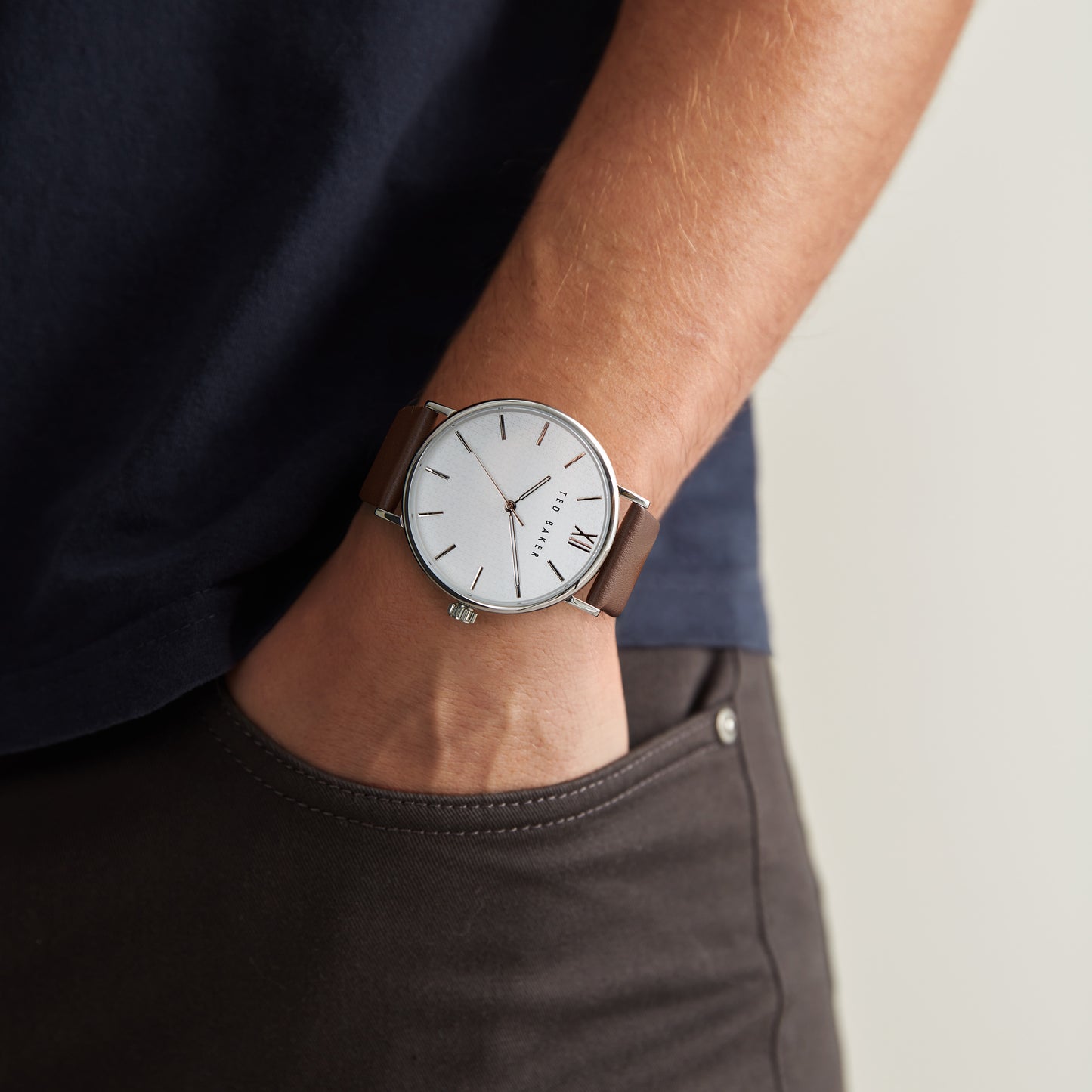 Ted Baker White Dial Men Watch - BKPPGS215