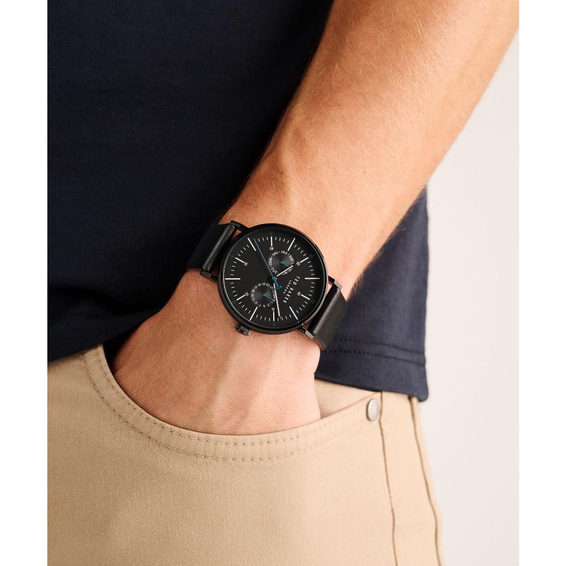 Ted Baker TIMELESS 41 mm Black Dial Men Analog Watch- BKPPGS401