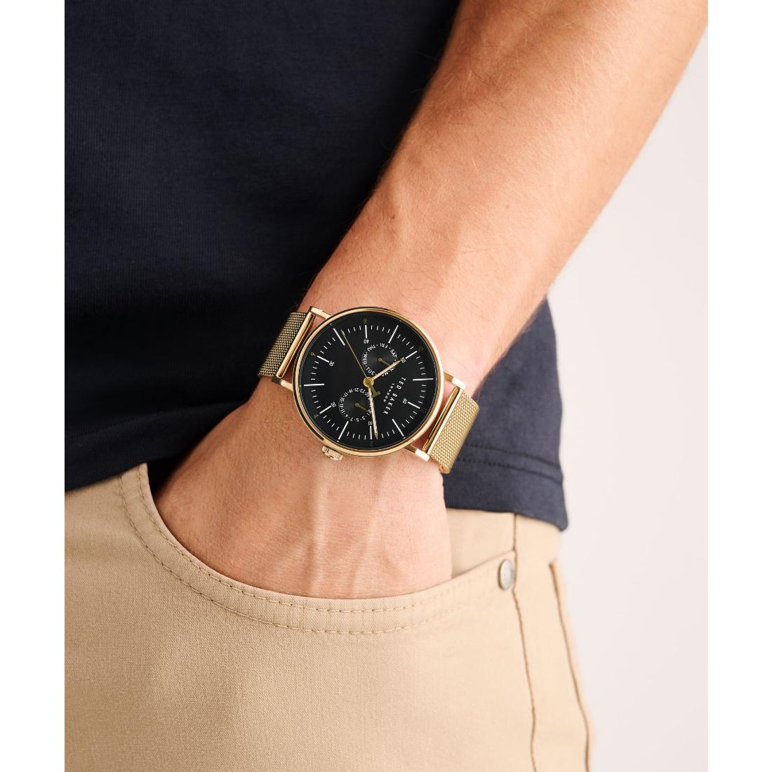 Ted Baker TIMELESS 41 mm Black Dial Men Analog Watch- BKPPGS404