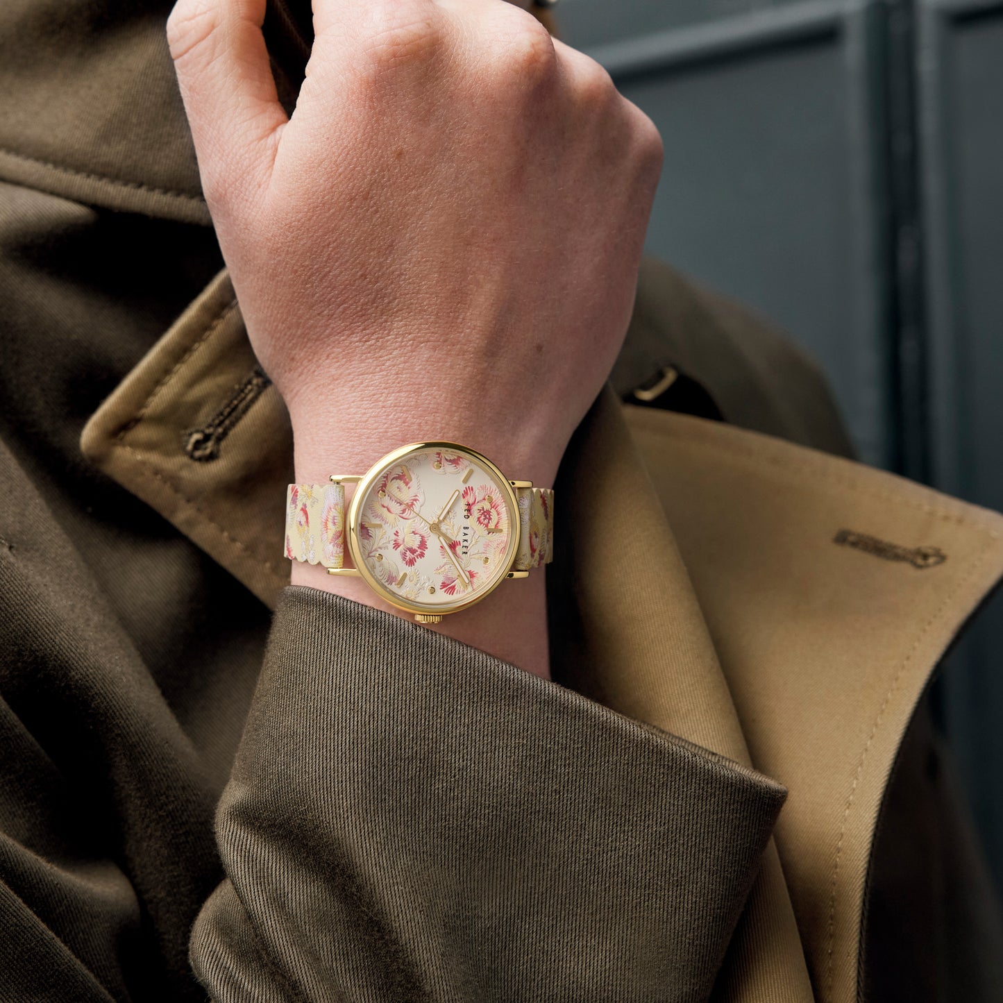 Ted Baker Cream Dial Women Watch - BKPPHF203