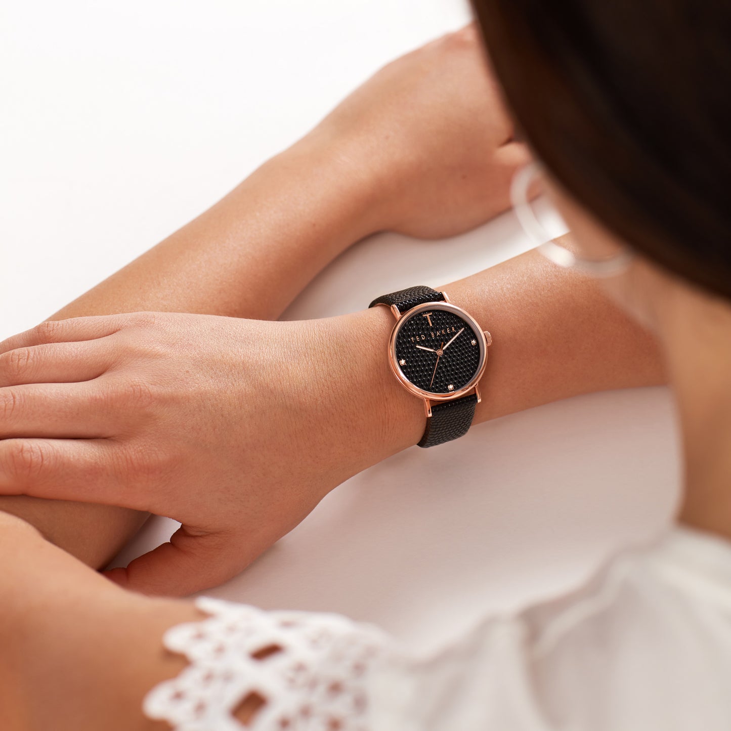 Ted Baker Black Dial Women Watch - BKPPHS132